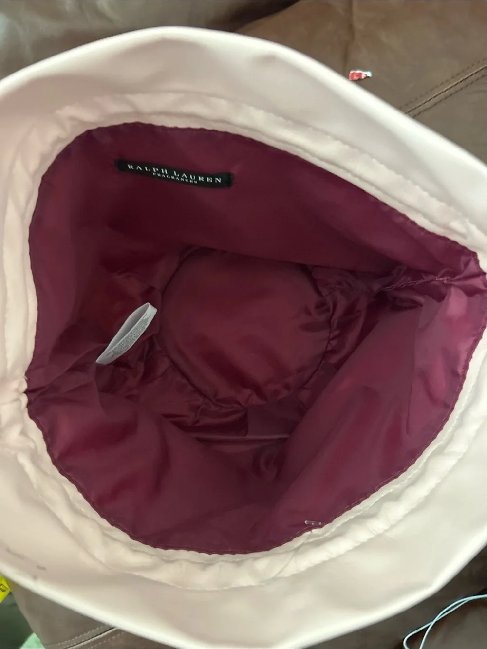 Ralph Lauren Blush Pink Drawstring Pouch